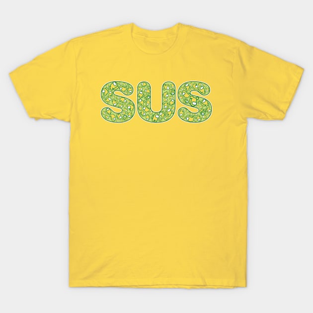 Sus (Green) T-Shirt by DCLawrenceUK